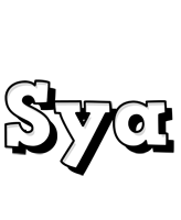 Sya snowing logo