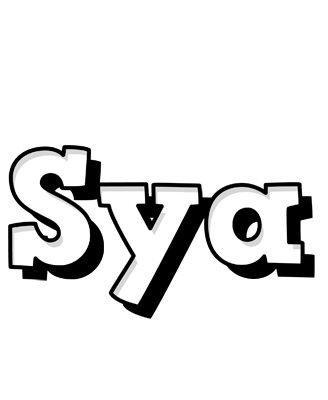 Sya snowing logo