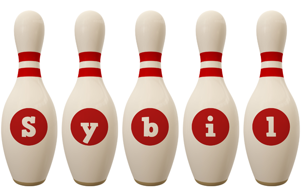 Sybil bowling-pin logo