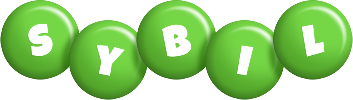 Sybil candy-green logo