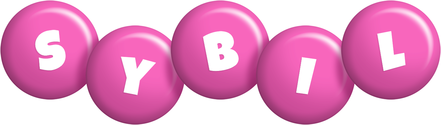 Sybil candy-pink logo