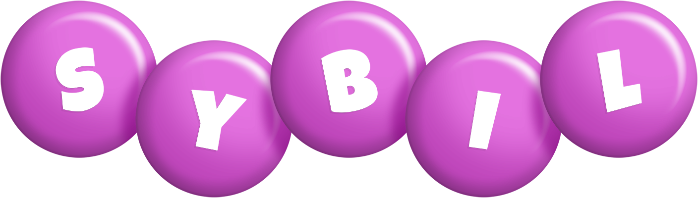 Sybil candy-purple logo