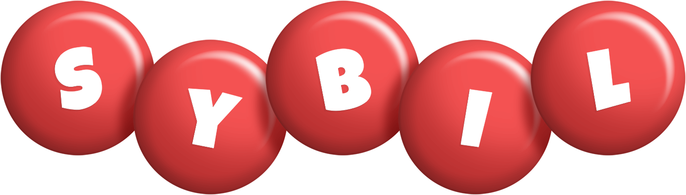 Sybil candy-red logo