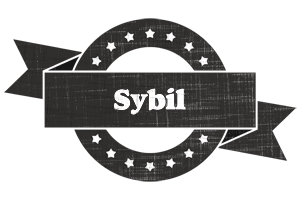 Sybil grunge logo