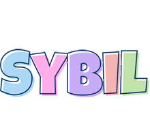 Sybil pastel logo