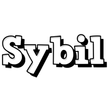 Sybil snowing logo