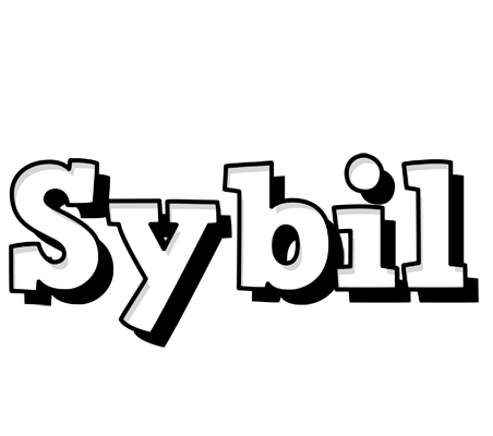 Sybil snowing logo