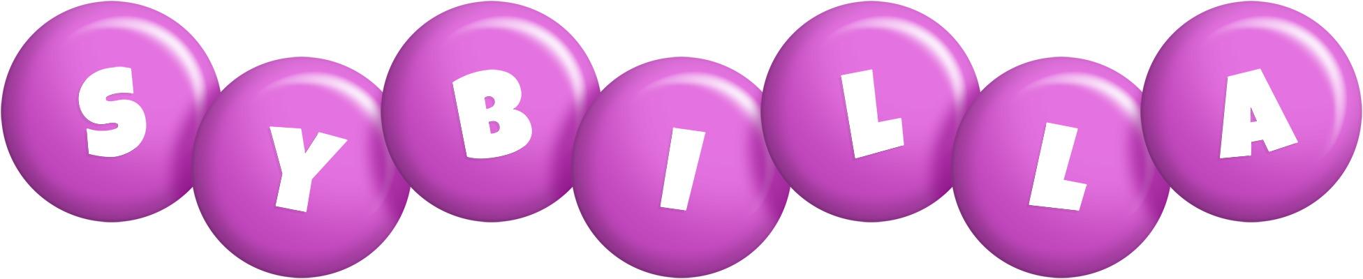 Sybilla candy-purple logo