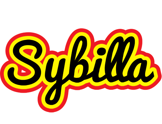 Sybilla flaming logo