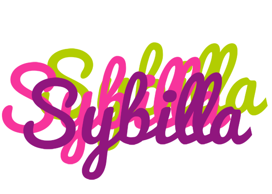 Sybilla flowers logo