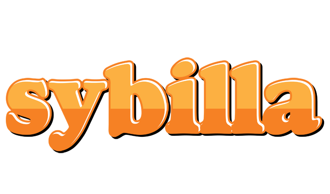 Sybilla orange logo