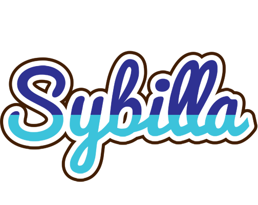 Sybilla raining logo