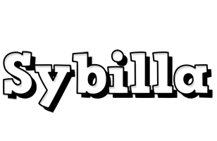 Sybilla snowing logo