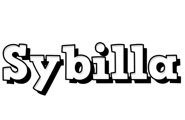 Sybilla snowing logo