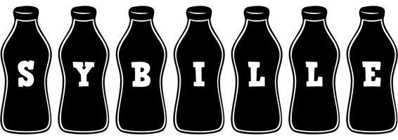 Sybille bottle logo