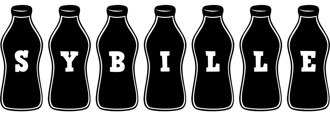Sybille bottle logo