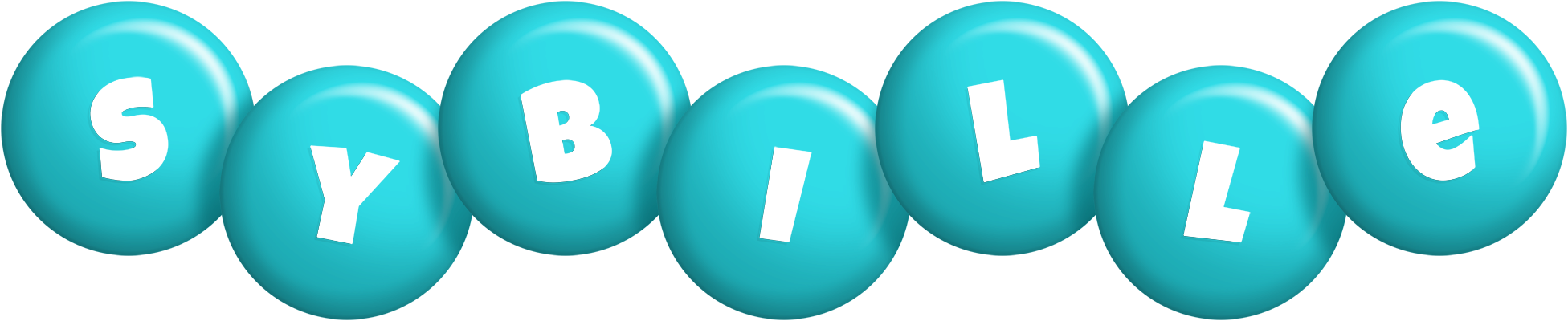 Sybille candy-azur logo