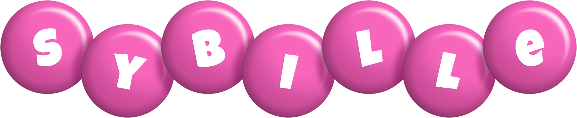 Sybille candy-pink logo