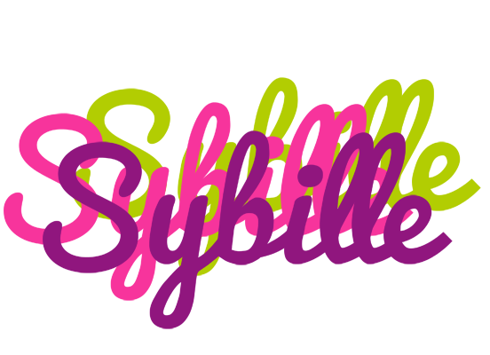 Sybille flowers logo
