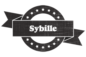 Sybille grunge logo