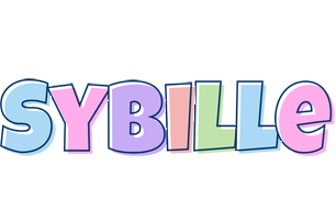 Sybille pastel logo