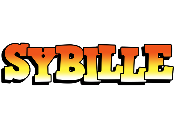 Sybille sunset logo