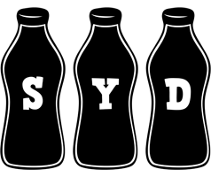 Syd bottle logo