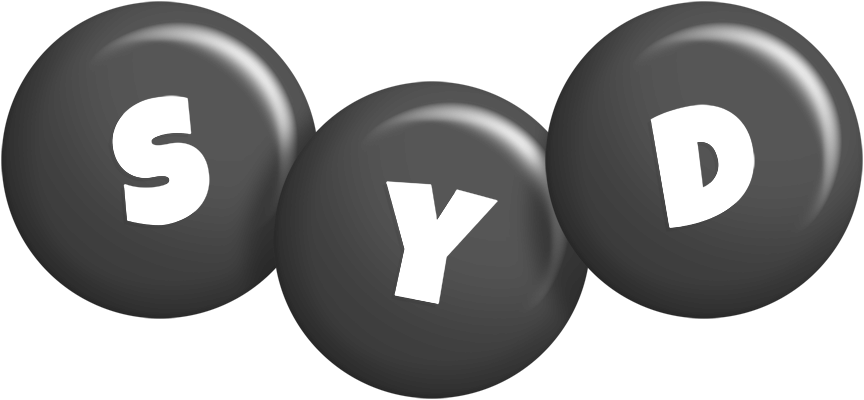 Syd candy-black logo