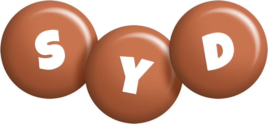 Syd candy-brown logo