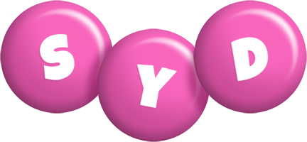 Syd candy-pink logo