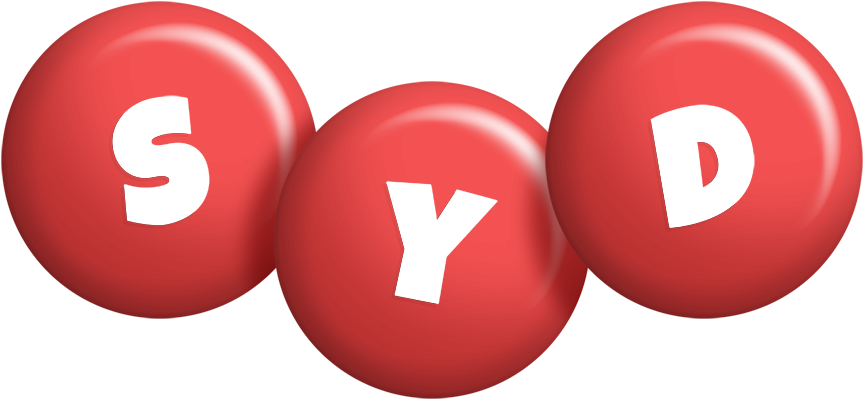 Syd candy-red logo
