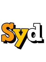 Syd cartoon logo