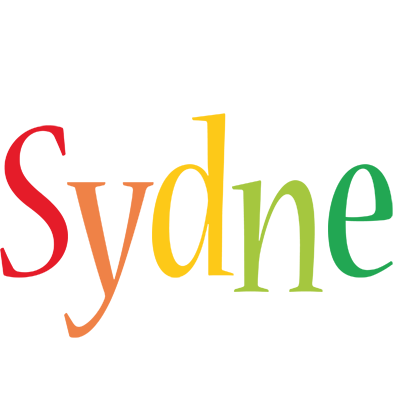 Sydne birthday logo