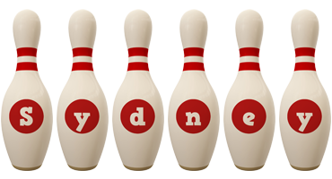 Sydney bowling-pin logo