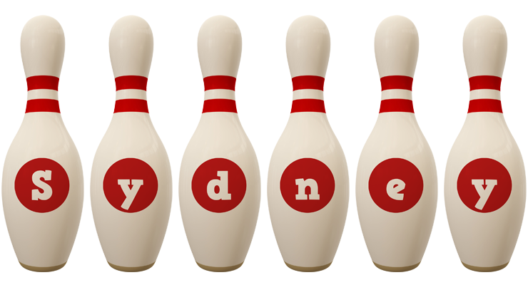 Sydney bowling-pin logo