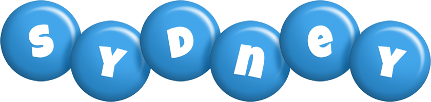Sydney candy-blue logo