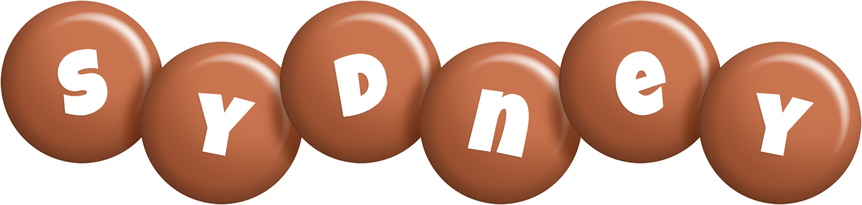 Sydney candy-brown logo