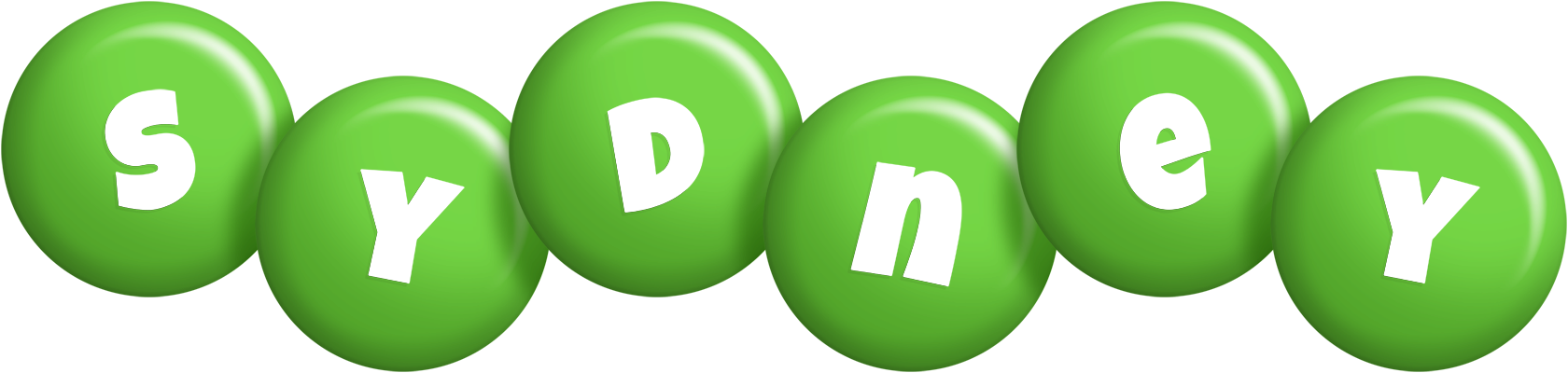 Sydney candy-green logo