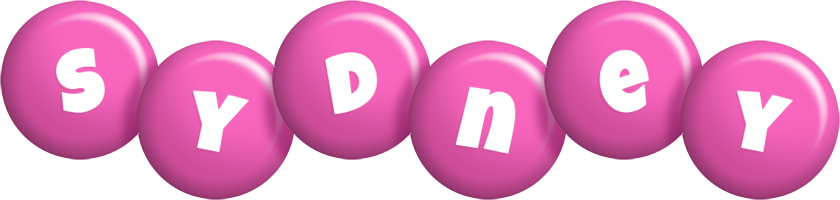 Sydney candy-pink logo