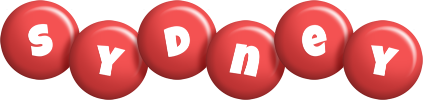 Sydney candy-red logo