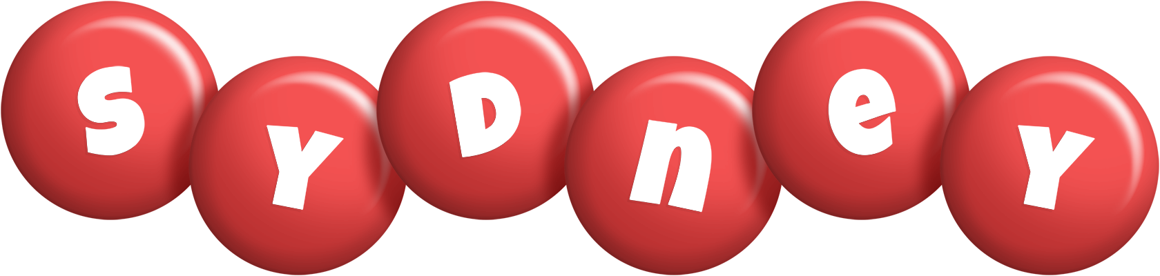 Sydney candy-red logo