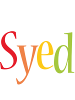 Syed birthday logo