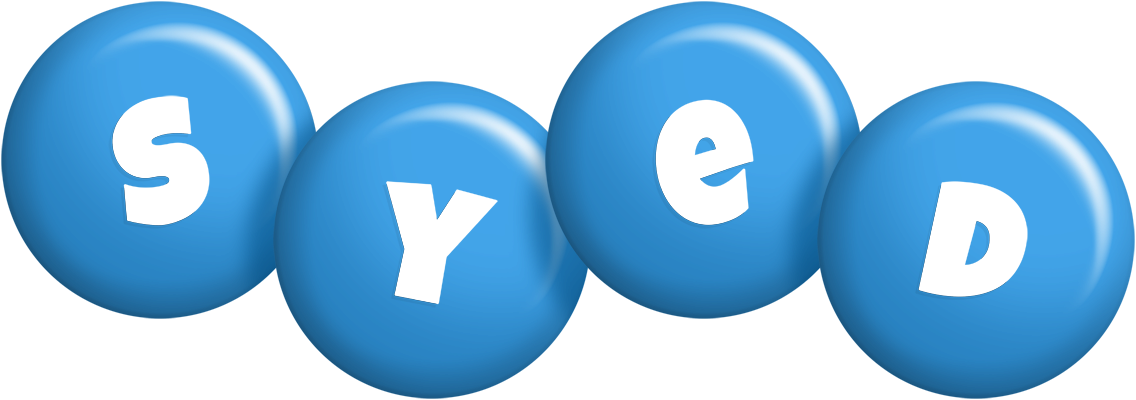 Syed candy-blue logo