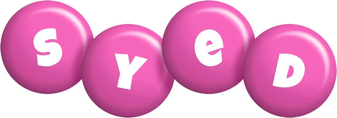 Syed candy-pink logo