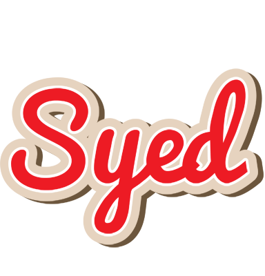 Syed chocolate logo