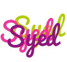 Syed flowers logo
