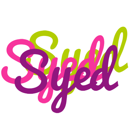 Syed flowers logo