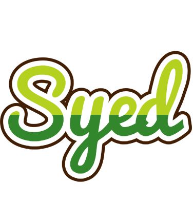Syed golfing logo