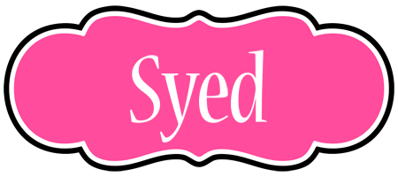 Syed invitation logo