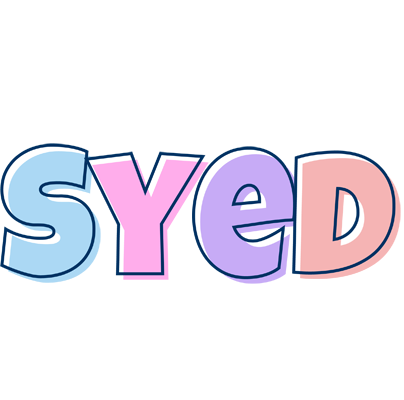Syed pastel logo